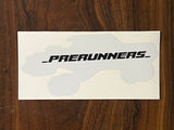 Prerunners sticker
