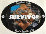 Gambler’s Gulch Survivor Sticker